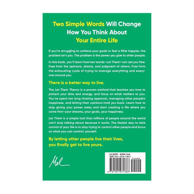 Mel Robbins The Let Them Theory: A Life-Changing Tool That Millions of People Can't Stop Talking About