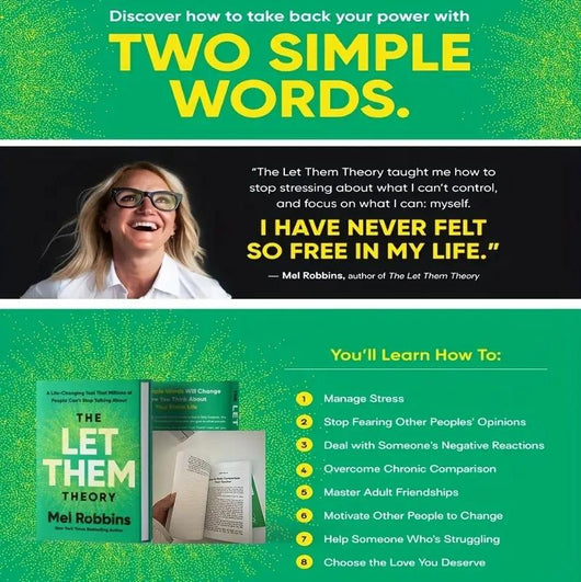 Mel Robbins The Let Them Theory: A Life-Changing Tool That Millions of People Can't Stop Talking About