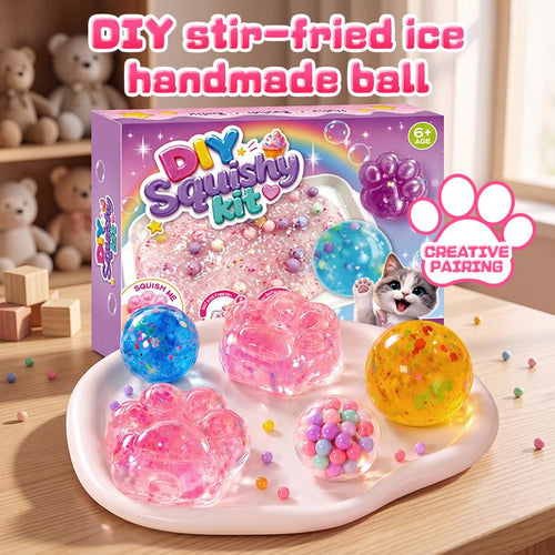 Kawaii DIY Squishy Kit – Create, Customize & Squeeze Your Own Cute Creations