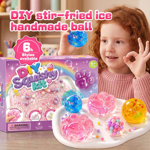 Kawaii DIY Squishy Kit – Create, Customize & Squeeze Your Own Cute Creations