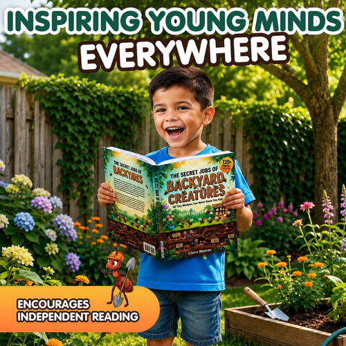 The Secret Jobs of Backyard Creatures for Kids Ages 6–10 (FULL COLOR)