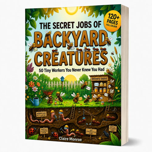 The Secret Jobs of Backyard Creatures for Kids Ages 6–10 (FULL COLOR)