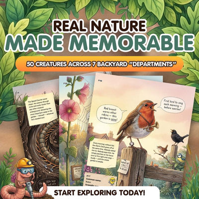 The Secret Jobs of Backyard Creatures for Kids Ages 6–10 (FULL COLOR)