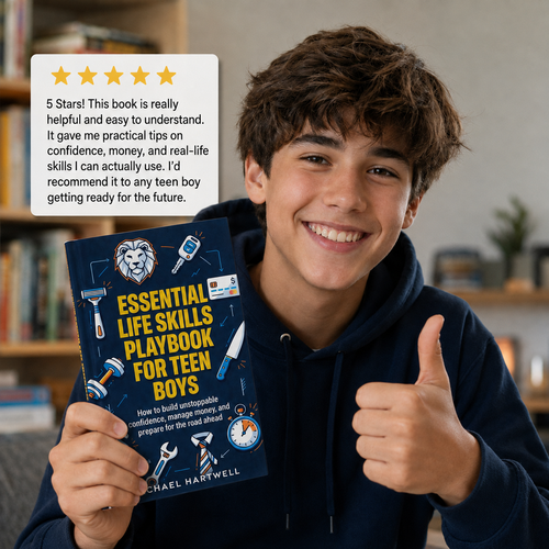 Essential Life Skills Playbook For Teen Boys