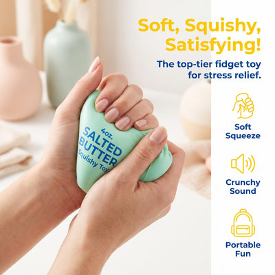 Crunchy Sound Butter Bar Squishy Toy