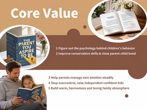 The Parent You Strive to Be: Practical Emotional Regulation Handbook for Frustrated Caregivers, Calm Parental Irritability & Guide Kids Through Tantrums to Build Trusting Parent-child Bonds