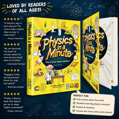 Physics in a Minute – The Comic Book Edition | Fun & Educational Physics Book for Kids