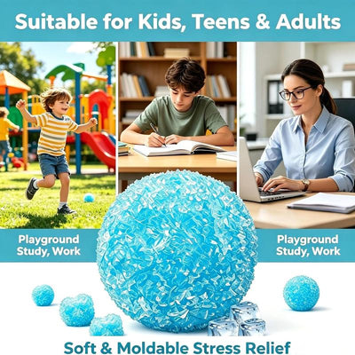 6 Piece Slushy Squishy Stress Ball